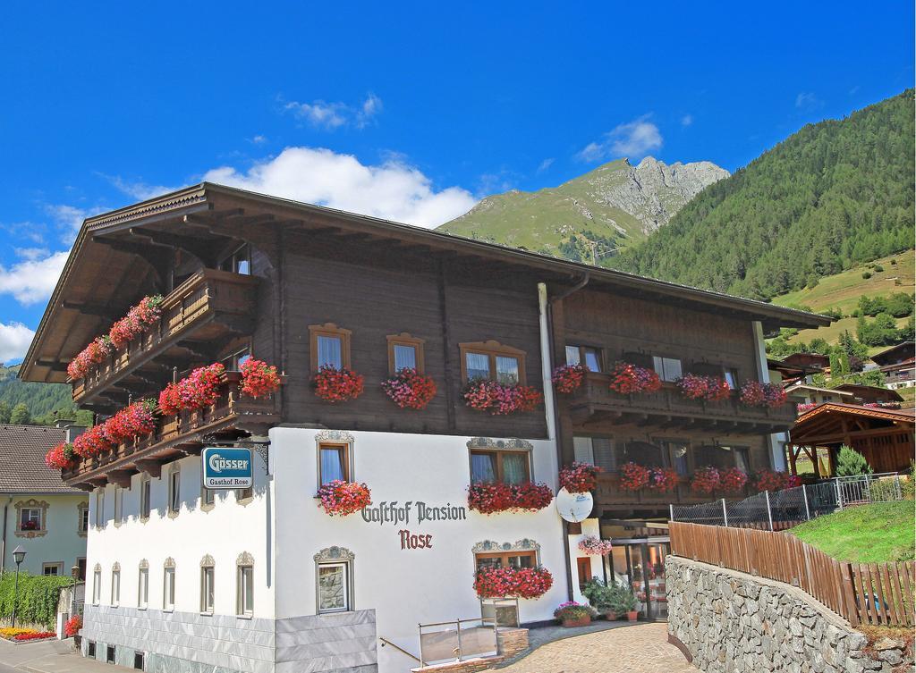 Gasthof Pension Rose Virgen Exterior foto